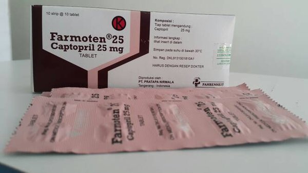 FARMOTEN 25MG TAB