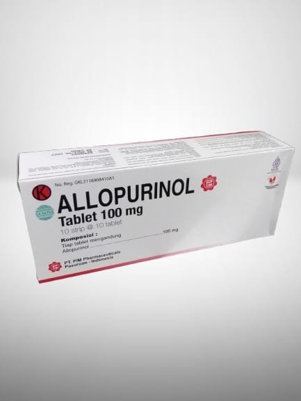 ALLOPURINOL 100 MG TAB (PIM) 100’S