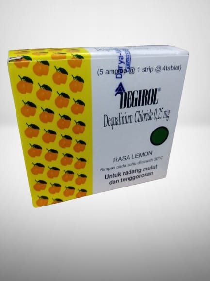 DEGIROL LOZ 20’S TAB RASA LEMON