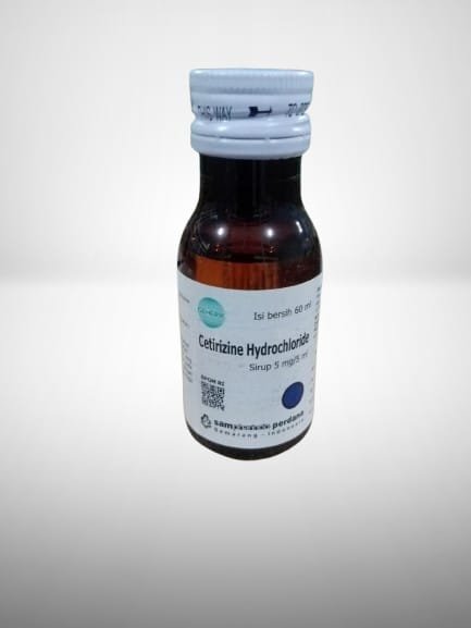 CETIRIZINE HCL SYR 60 ML (SAMPHARINDO)
