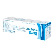 CALCIUM LACTATE 500 MG TAB (AFI) 100’S