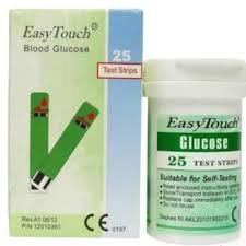 EASY TOUCH GLUCOSE 25’S