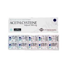 ACETYLSISTEIN (NOVA) TAB 200 MG 100’S