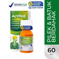 ACTIFED PLUS EXPECTORANT 60ML (HIJAU)