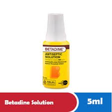 BETADINE SOLUTION 5 ML