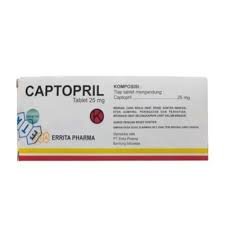 CAPTOPRIL 25 MG @100 (ERRITA)