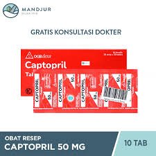 CAPTOPRIL 50 MG DEXA 10X10