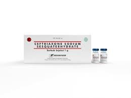 CEFTRIAXONE SOD SESQUATER 1 GR INJ