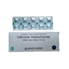 CETIRIZINE TAB 10X10’S (SAMPHARINDO)