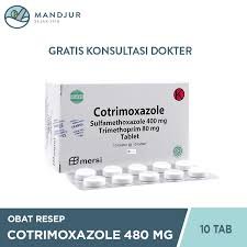 COTRIMOKSAZOLE KAPS 480 MG TAB (SELES)