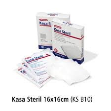 KASA STERIL ONEMED 16X16 10’S