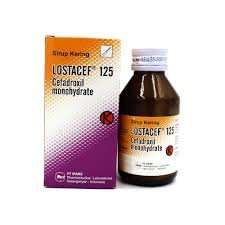 LOSTACEF 125 MG DRY SYR 60 ML