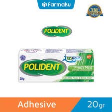POLIDENT ADHESIVE FRESH MINT 20 GRAM
