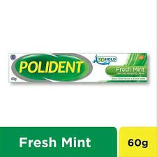 POLIDENT ADHESIVE FRESH MINT 60 GRAM