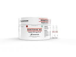 RANITIDIN 50 MG/2 ML INJ @100 (BERNO)