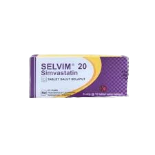 SELVIM 20 MG 5X10’S TAB