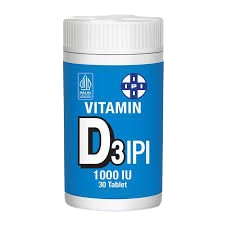 VITAMIN D3 1000 IU TAB 30’S (IPI)