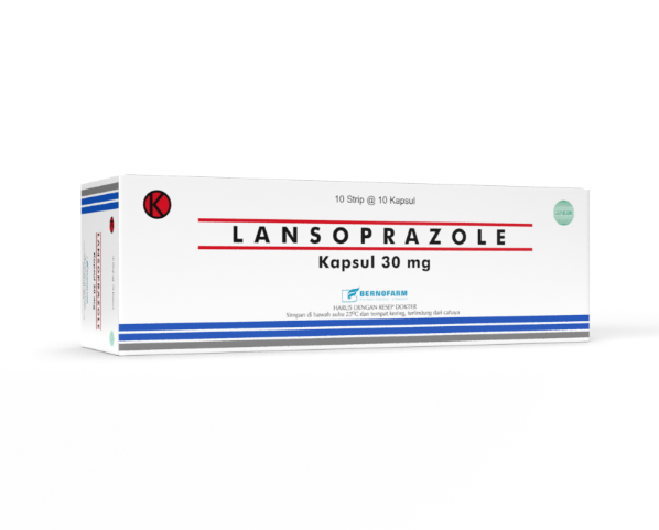LANSOPRAZOLE (BERNO) 30 MG KAPS 100’S