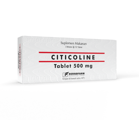 CITICOLINE 500 MG TAB 3X10’S (BERNO)
