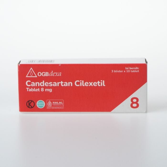 CANDESARTAN 8MG DEXA (BETA) 3X10’S TAB
