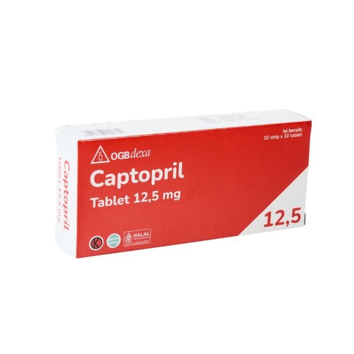 CAPTOPRIL 12,5 MG TAB 10X10’S (DEXA)