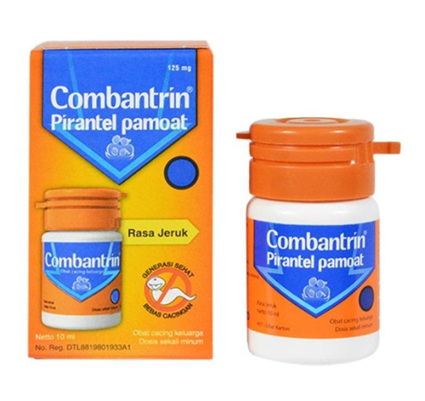 COMBANTRIN ORANGE SYR 10 ML