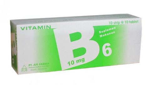 VITAMIN B6 10 MG TAB (AFI) 100’S