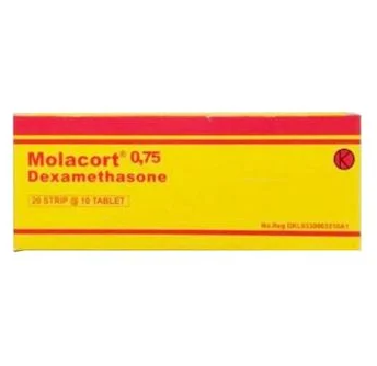 MOLACORT 0.75 MG TAB 200’S