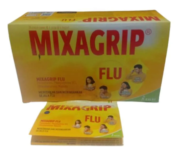 MIXAGRIP FLU TAB 100’S (KUNING)