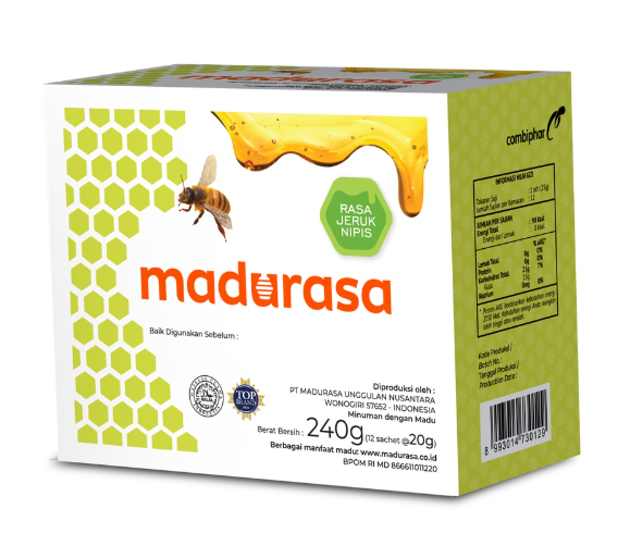 MADU RASA JERUK NIPIS 12 SACHET