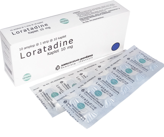 LORATADINE TAB 100’S (SAMPHARINDO)