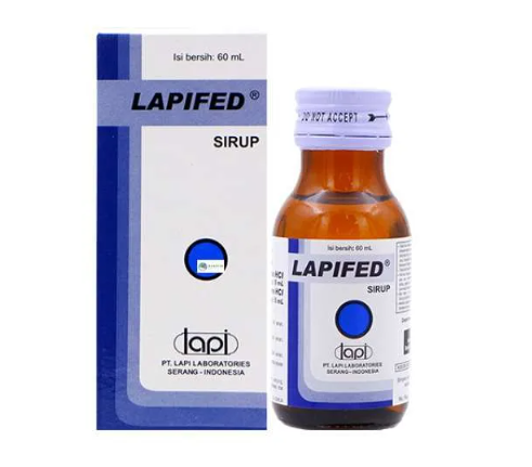 LAPIFED EXP SYR 60 ML