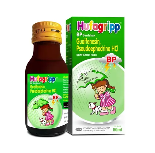 HUFAGRIPP BP BERDAHAK SYR 60ML