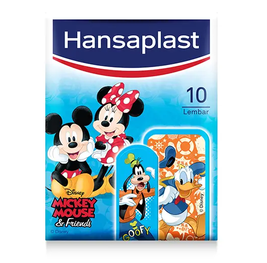 HANSAPLAST KIDS MICKEY & FRIENDS 10’S
