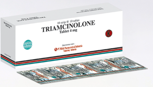 TRIAMCINOLONE 4 MG TAB (NULAB)