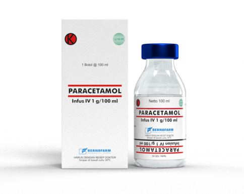 PARACETAMOL 1G/100ML INFUS (BERNO)