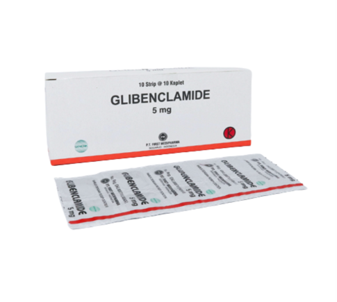 GLIBENCLAMIDE 5 MG TAB (FM) 10X10