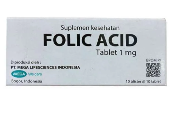 FOLIC ACID TAB 1 MG (MEGA)