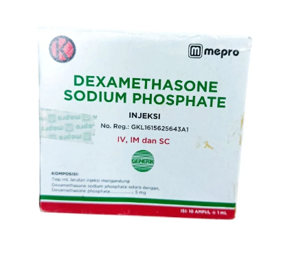 DEXAMETHASONE SODIUM PHOSPATE INJ 10 AMP @1 ML (MEPRO)