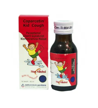 COPARCETIN KID COUGH SYR 60 ML (MERAH)