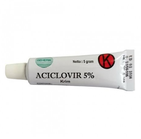ACYCLOVIR 5% CREAM @5 GR (ERELA)