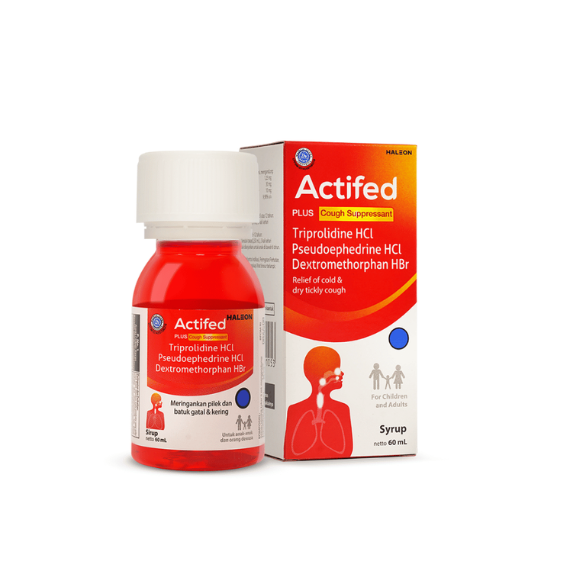 ACTIFED (25 ML) PLUS C. SUPPRESSANT